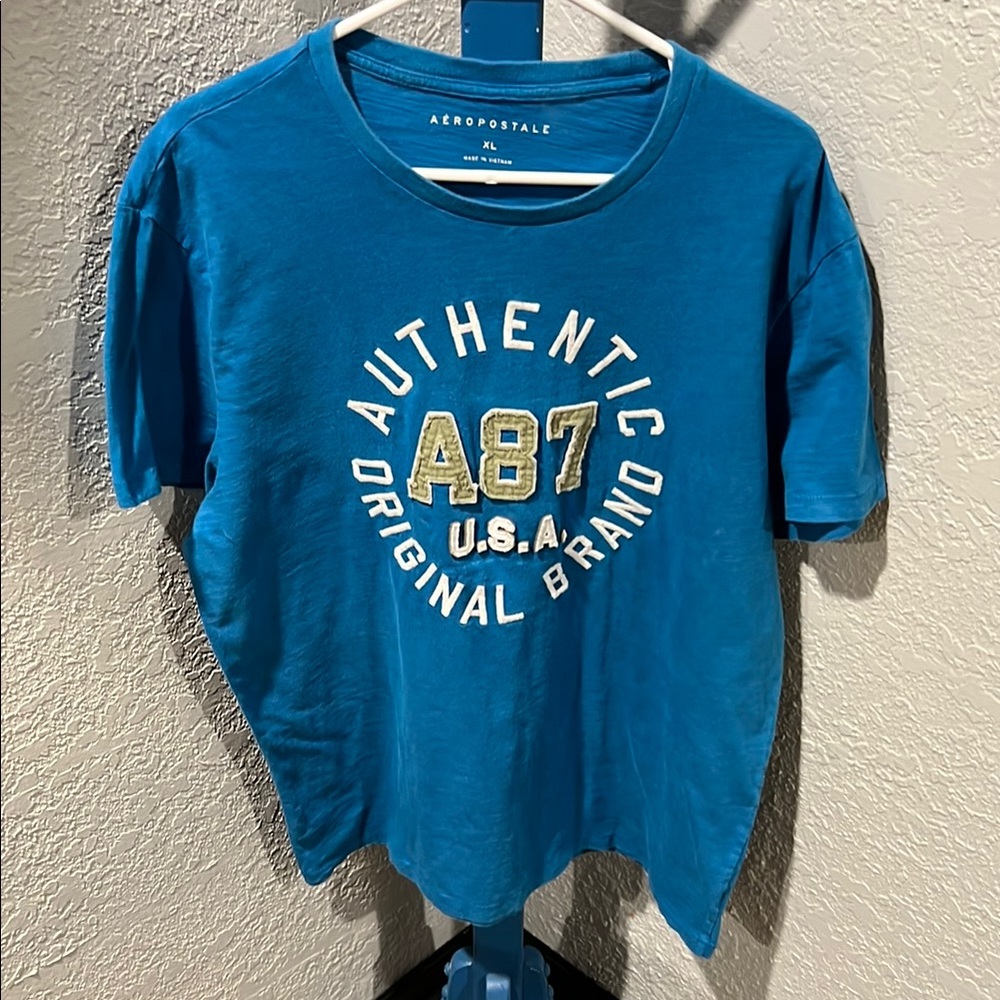 Aeropostale Blue Authentic A87 Tee